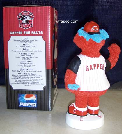 2003 BABE RUFF MASCOT BOBBLEHEAD BIRMINGHAM BARONS SGA JUST OPENED