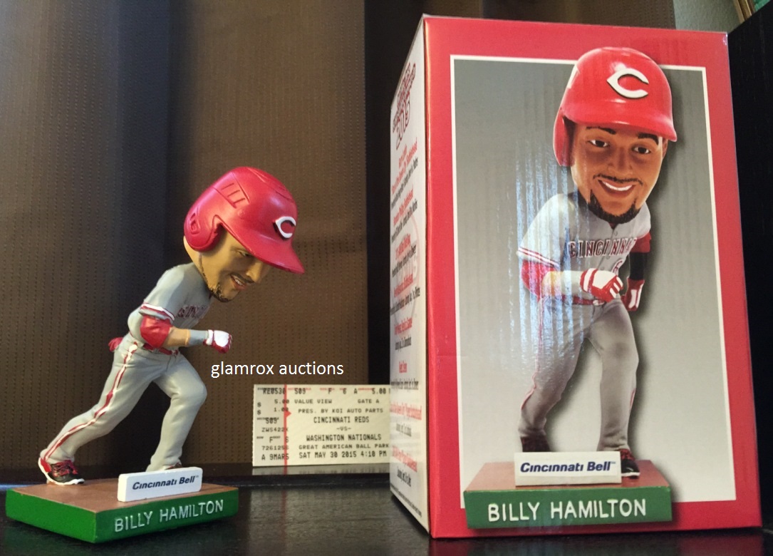 Billy Hamilton Cincinnati Reds Running Bobblehead SGA