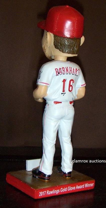 Tucker Barnhart 2017 Gold Glove Award Cincinnati Reds SGA Bobblehead