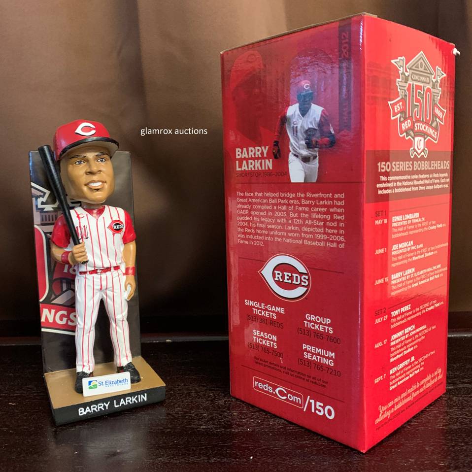 Cincinnati Reds - GIVEAWAY PREVIEW - First three of our 150 Series  Bobbleheads: 🔴 May 18: Ernie Lombardi 🔴 June 1: Joe Morgan 🔴 June 15:  Barry Larkin