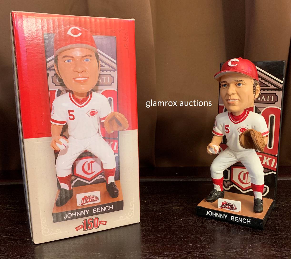 JOHNNY BENCH FUNKO POP 2023 CINCINNATI REDS SGA