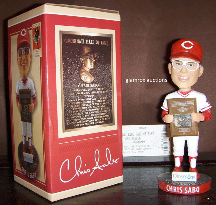 Dave Concepcion 2022 Cincinnati Reds Hall of Fame Bobblehead, New in Box