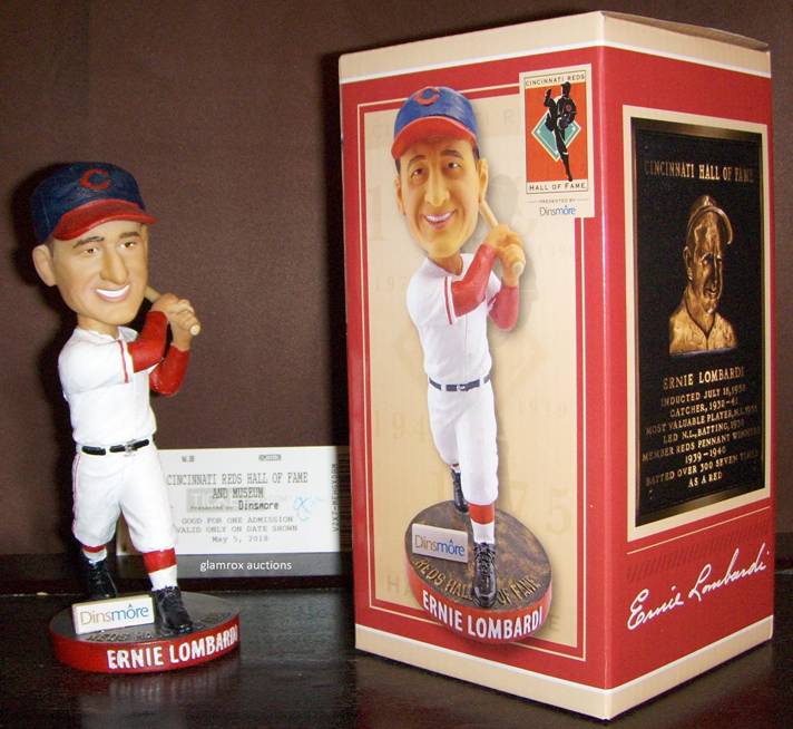 Reds Baseball Hall of Fame Vintage Retro Bobblehead at 's Sports  Collectibles Store