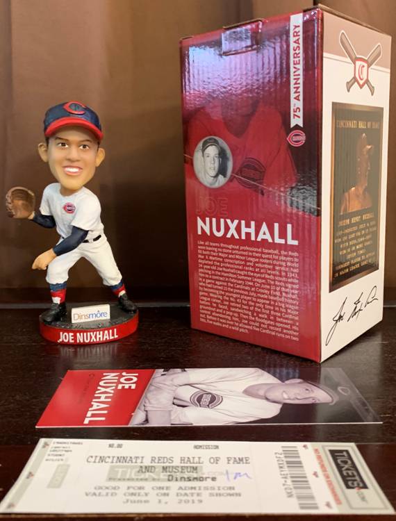 2019 Reds HOF collectible bobblehead for September: Ted Kluszewski